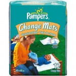 Alèse tapis de change Pampers 60X60 CM par 12 pièces