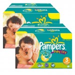 Pampers - Baby Dry Taille 3 Midi (4-9 kg) x  408 couches 