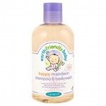 Earth Friendly Baby  -  Gel Douche Shampooing Bio à la Mandarine - EFB  250ml