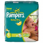 Pampers - Baby Dry Taille 6 (16 kg et +) x  31 couches 