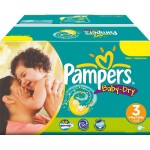 Pampers - Baby Dry Taille 3 Midi (4-9 kg) x  272 couches 