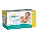 Pampers - Lingettes Sensitive - 24 x 12 Lingettes bébé 