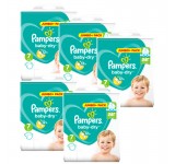 Mega Pack 168 couches Pampers Baby Dry - Degriffcouches