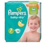 Pack 28 couches Pampers Baby Dry - Degriffcouches