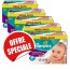 Couches Pampers Active Fit Taille 3+ Midi + (5-10 kg) 560 couches - degriffcouches