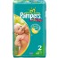 Couches Pampers Baby Dry Taille 2 Mini (3-6-kg) 58 couches
