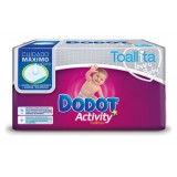 Dodot - Sensitive taille 6 (16 kg et +), mega pack x 195 Couches